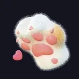 猫の足
