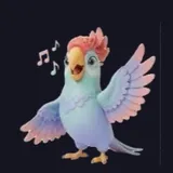 ポップなオウム