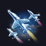 空飛ぶジェット機