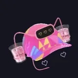 ジュースを飲むキャップ